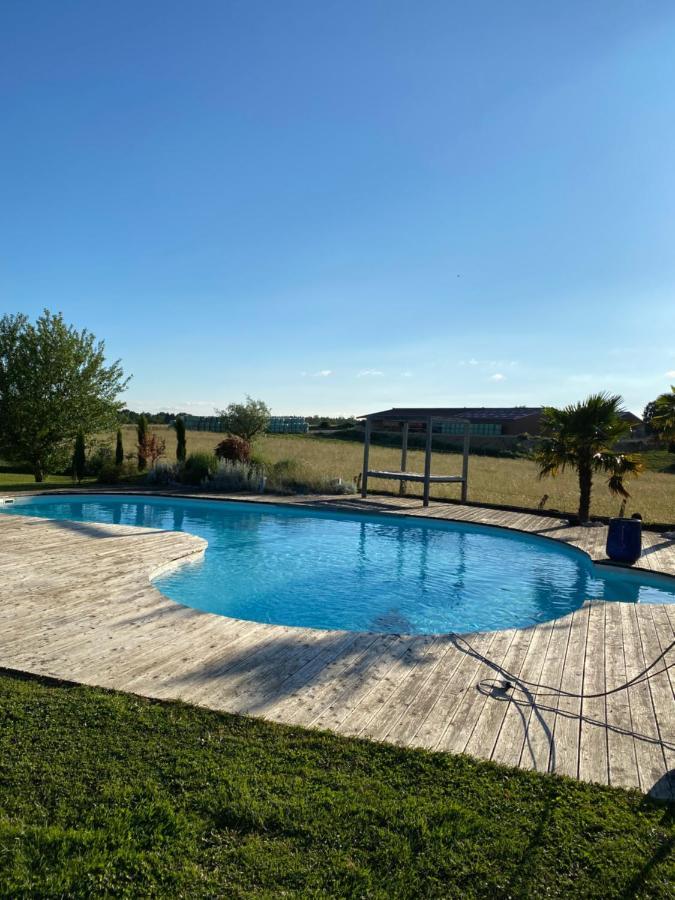 Agreable Chambre D'Hote Calme Avec Piscine Souvans Екстериор снимка
